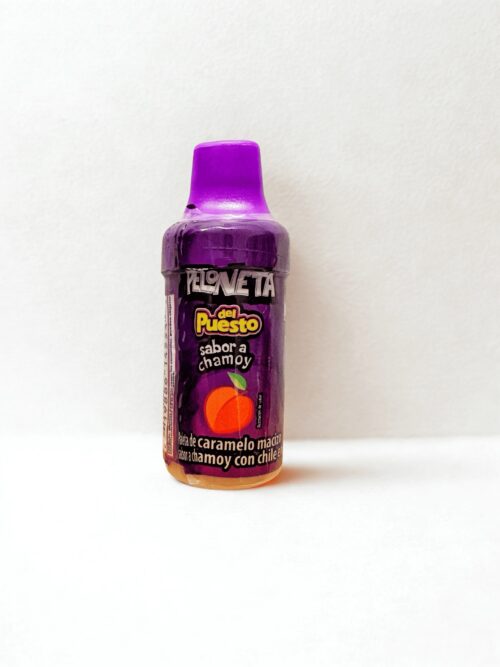 Peloneta del puesto chamoy