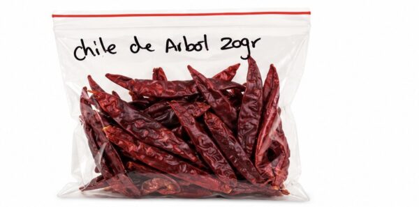Chile de arbol x20g