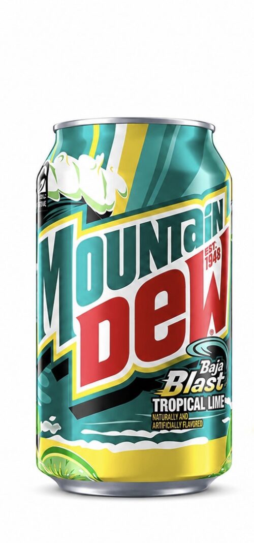 Mountain dew tropical lime
