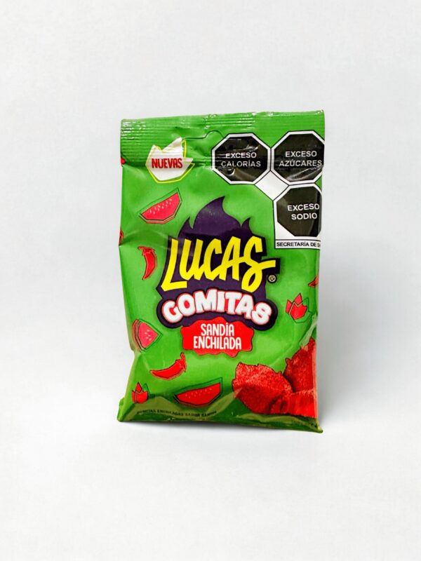 Lucas gomitas sandía enchilada
