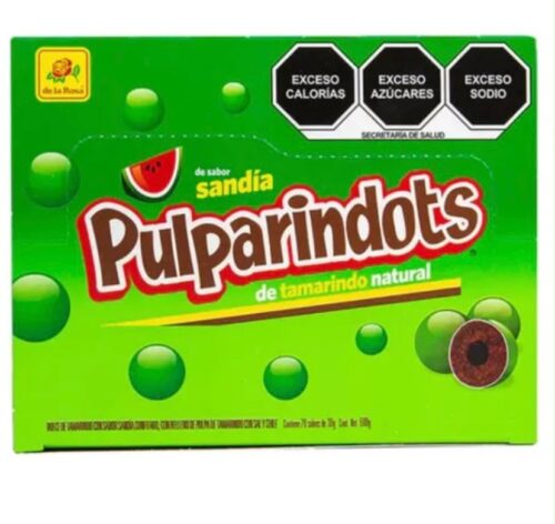 Pulparindots sandía caja x20 unidades