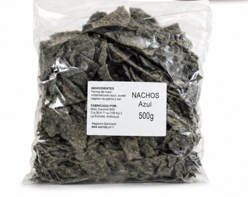 Nachos maíz azul 500 gr