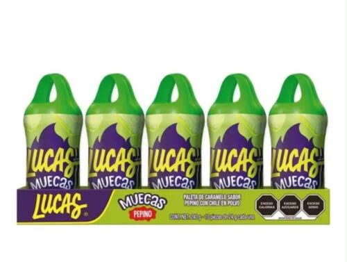 Lucas muecas pepino caja x10 unidades