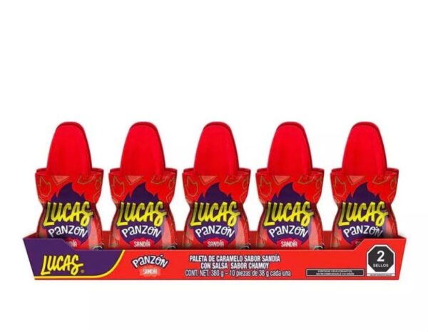 Lucas panzón caja x10 unidades