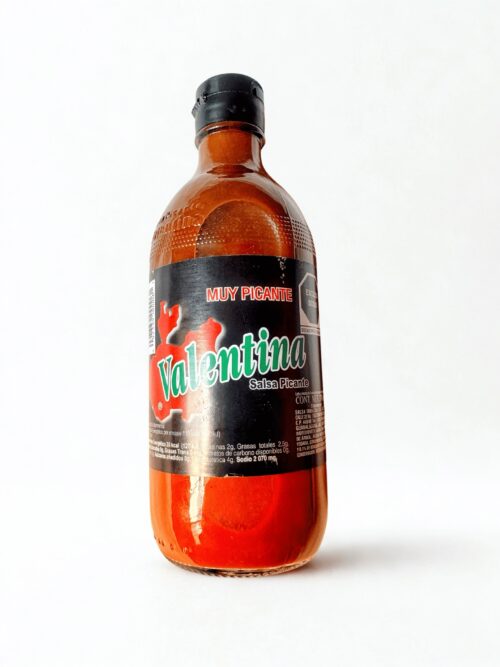Salsa Valentina negra muy picante