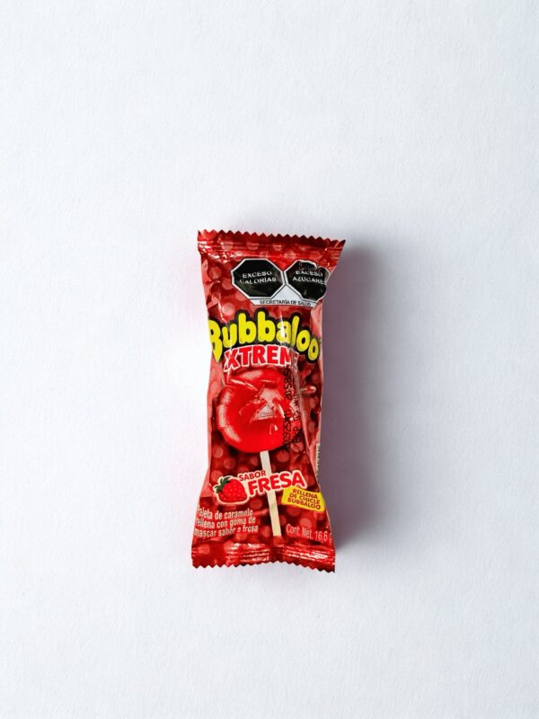 Bubbaloo xtreme sabor fresa