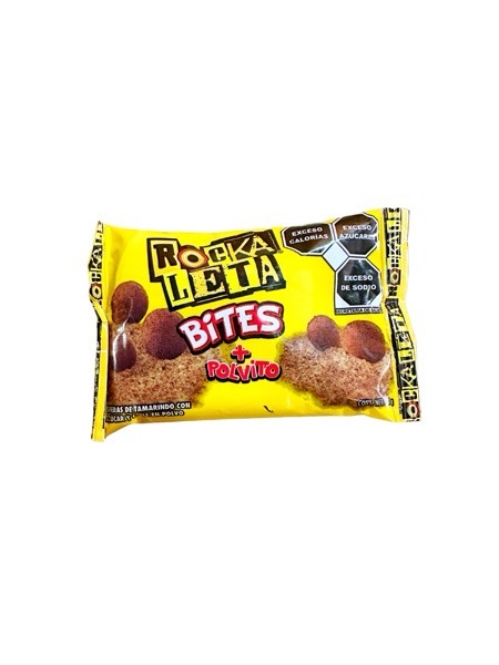 Rockaleta bites mas polvito