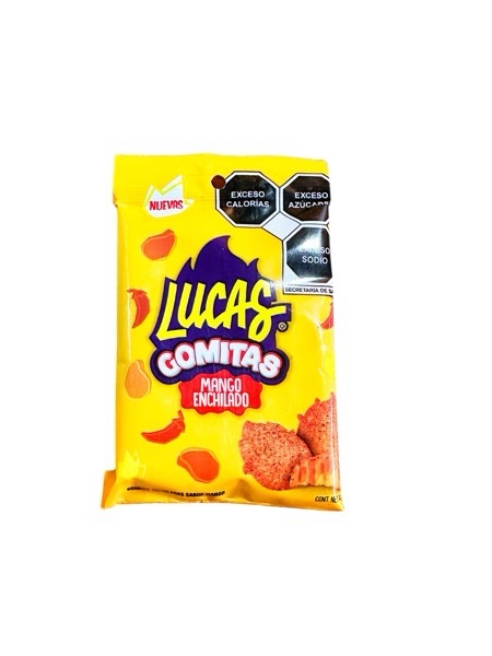 Lucas gomitas mango enchilado
