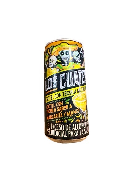 Los cuates margarita mango 269 ml