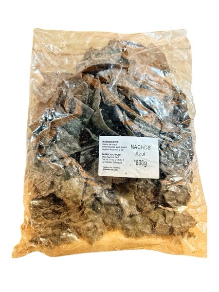 Nachos maíz azul 500 gr