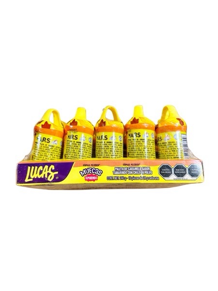 Lucas muecas tamarindo caja x10 unidades