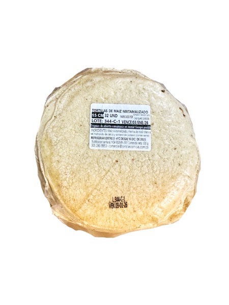 Tortillas maíz 32 unidades sabor 100%mexicano