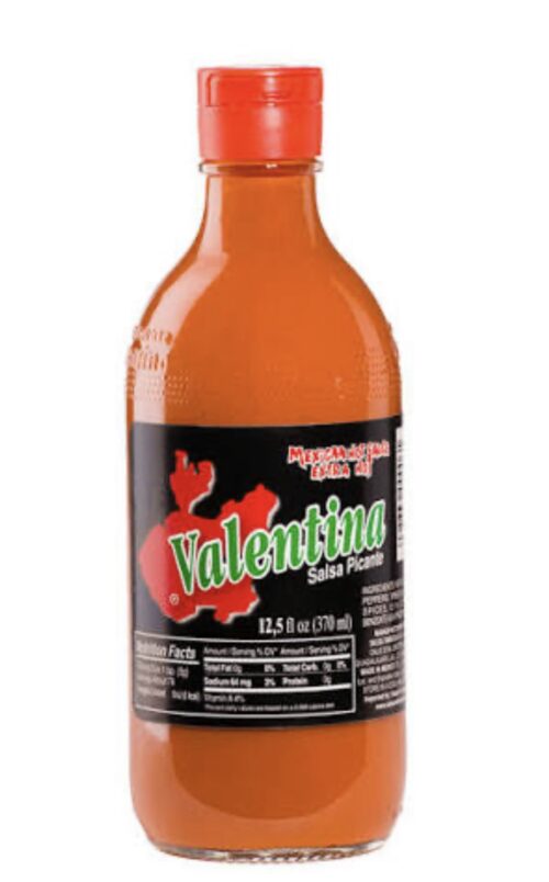 Salsa Valentina negra muy picante