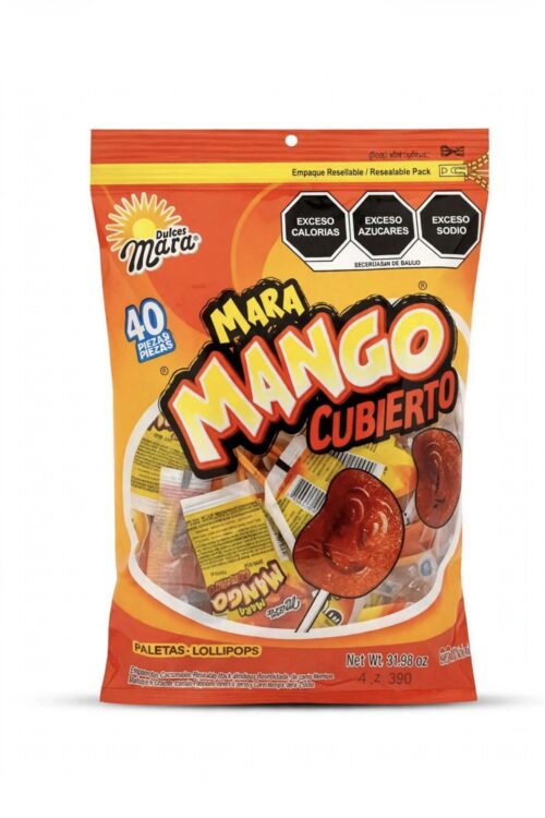 Mara mango cubierto paquete x40 unidades