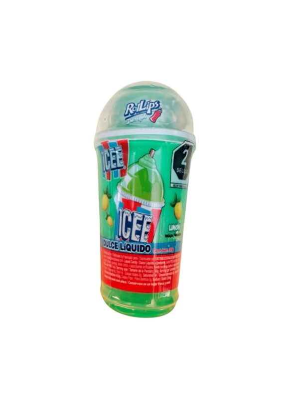 Icee dulce líquido limón