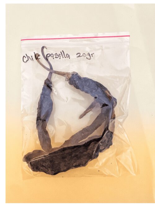 Chile pasilla x20g