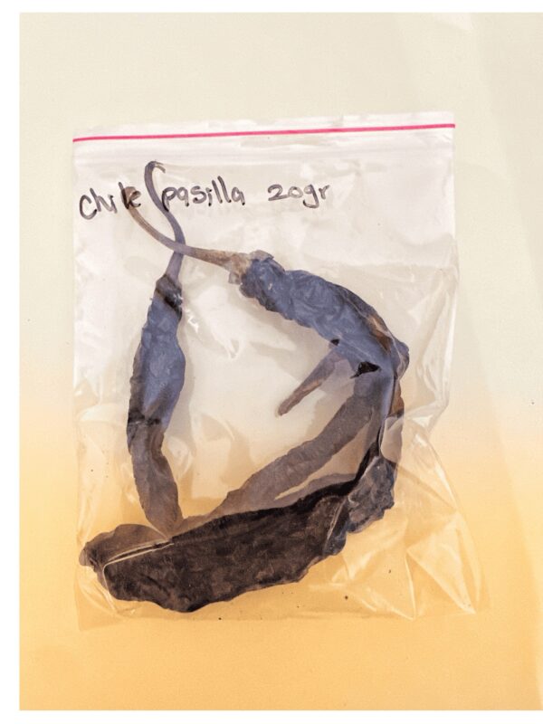 Chile pasilla x20g