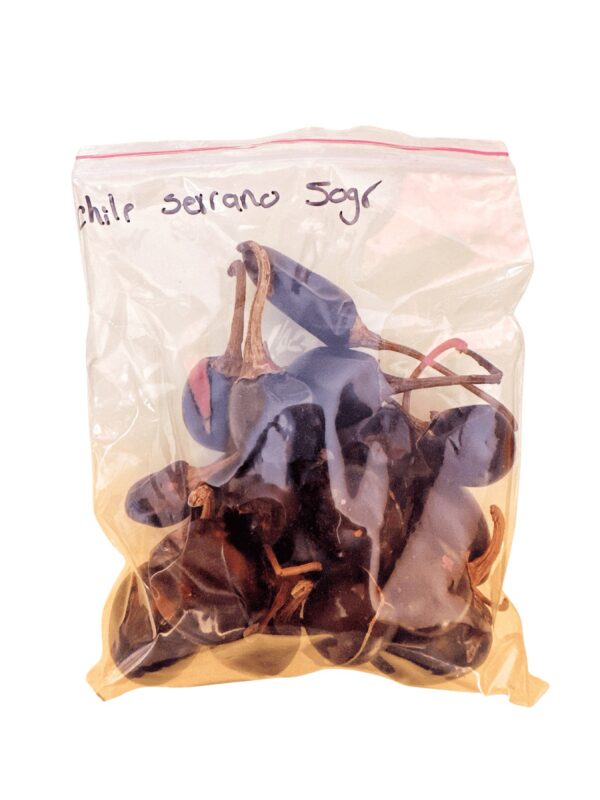 Chile serrano x 50 g