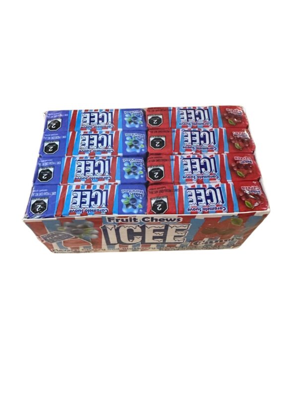 Icee barra cereza y mora azul x24 unidades