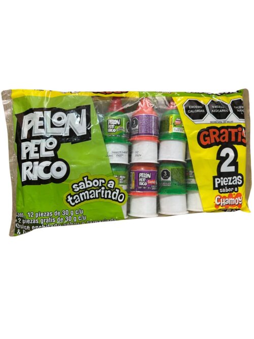 Pelón pelo rico tamarindo x12 unidades