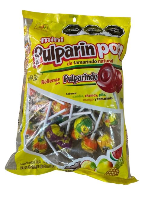 Pulparin pop mini x50 unidades