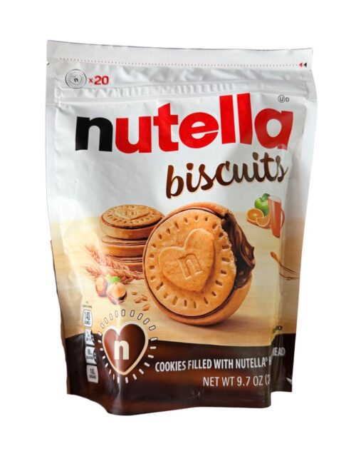 Nutella galletas importadas x20