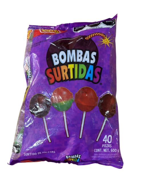 Bombas surtidas x40 unidades