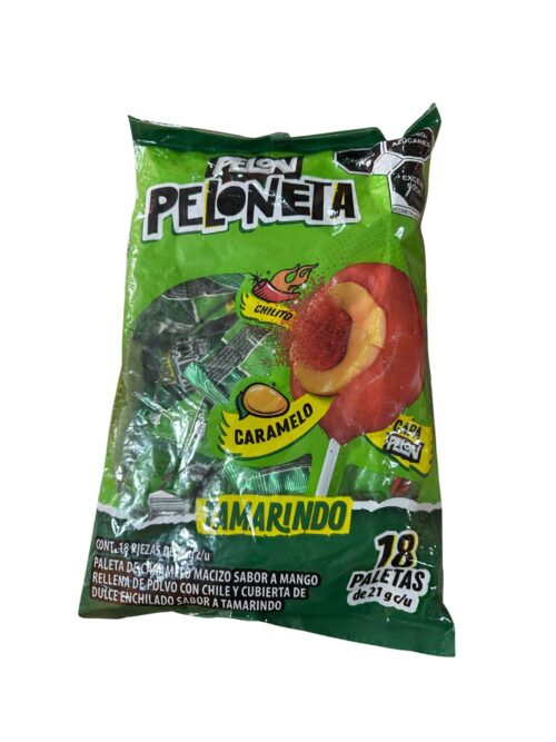 Pelón peloneta tamarindo x18 unidades
