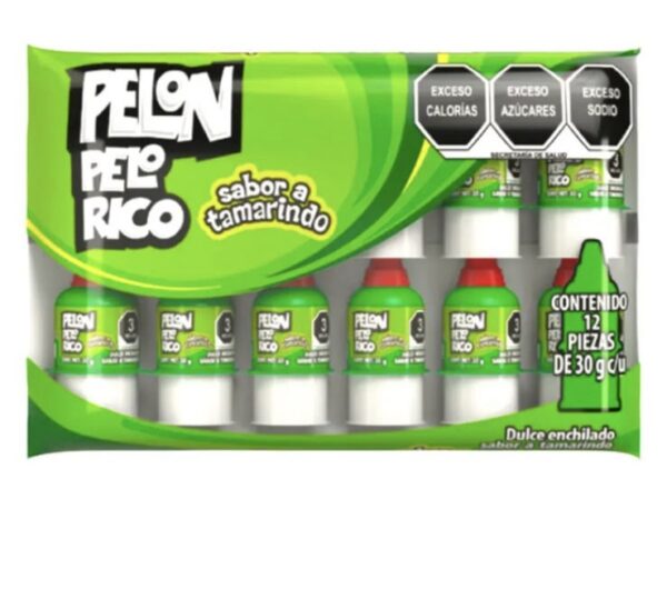 Pelón pelo rico tamarindo x12 unidades