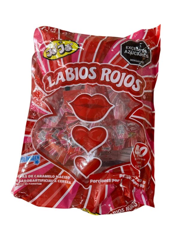 Labios rojos x40 piezas
