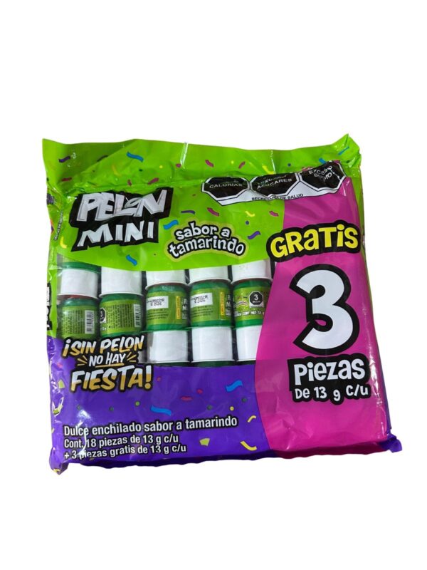 Pelón mini tamarindo x18 unidades