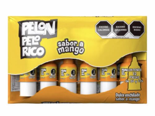 Pelón pelo rico mango x12 unidades