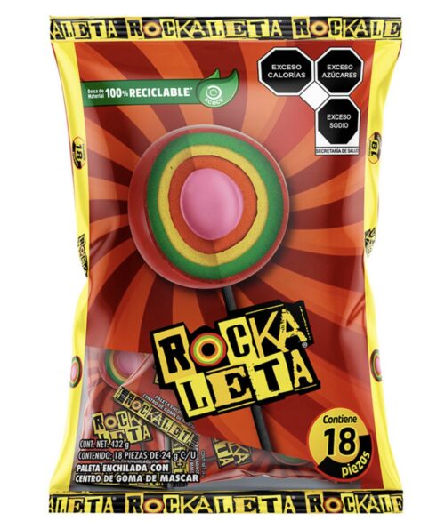Rockaleta x18 unidades