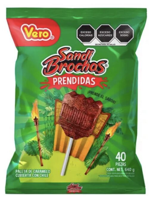 Sandi brochas prendidas x40 unidades