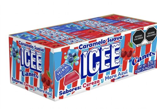 Icee barra cereza y mora azul x24 unidades