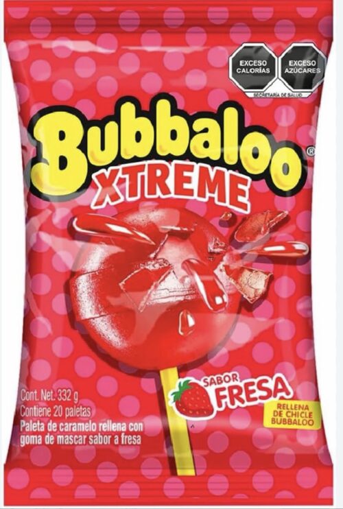 Bubbaloo xtreme x20 unidades