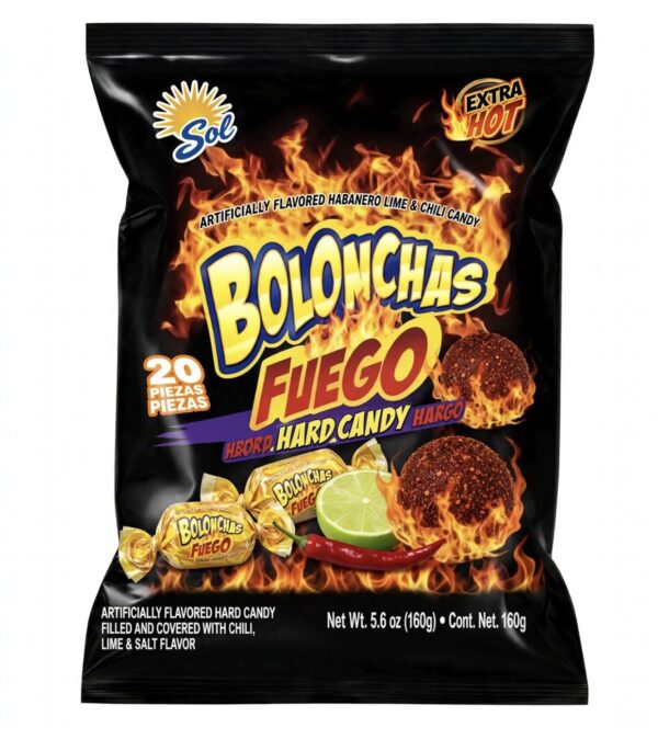 Bolonchas fuego x20 unidades