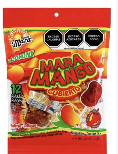 Mara mango cubierto econopack x12 unidades