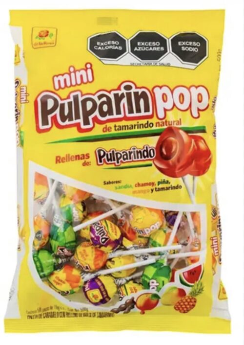 Pulparin pop mini x50 unidades