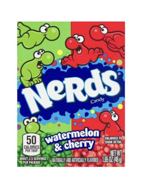 Nerds watermelon and cherry 46g