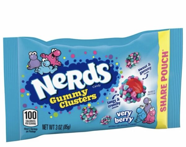 Nerds gummy clusters very berry