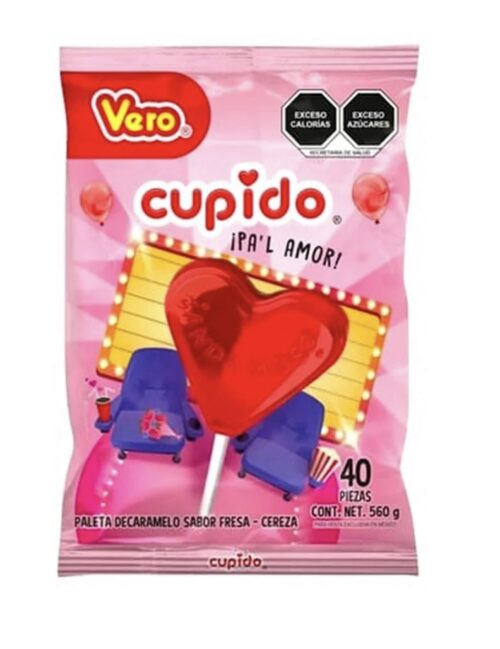 Vero cupido fresa-cereza x40 unidades
