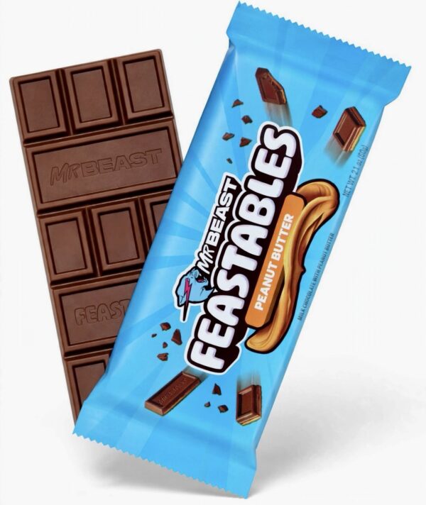 Feastables peanut butter x60 gr