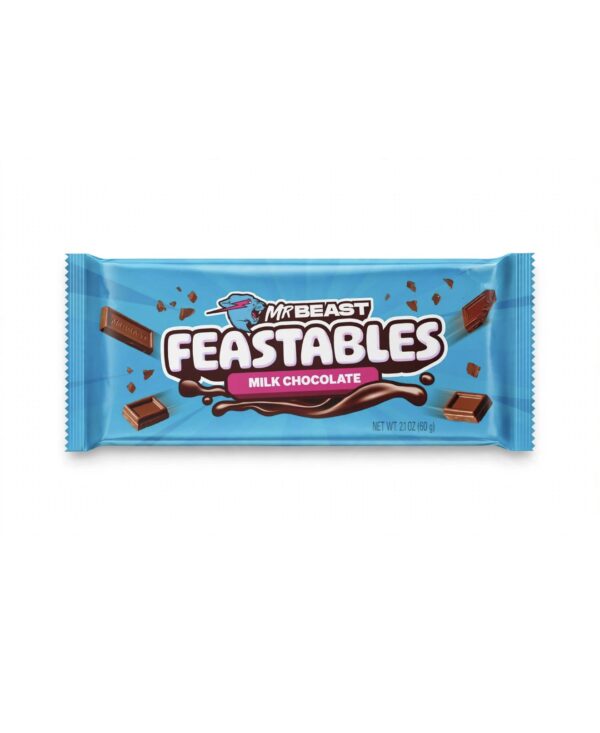Feastables milk chocolate x 60 gr