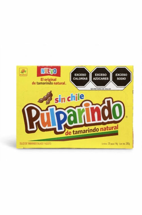 Pulparindo sin chile x20 unidades