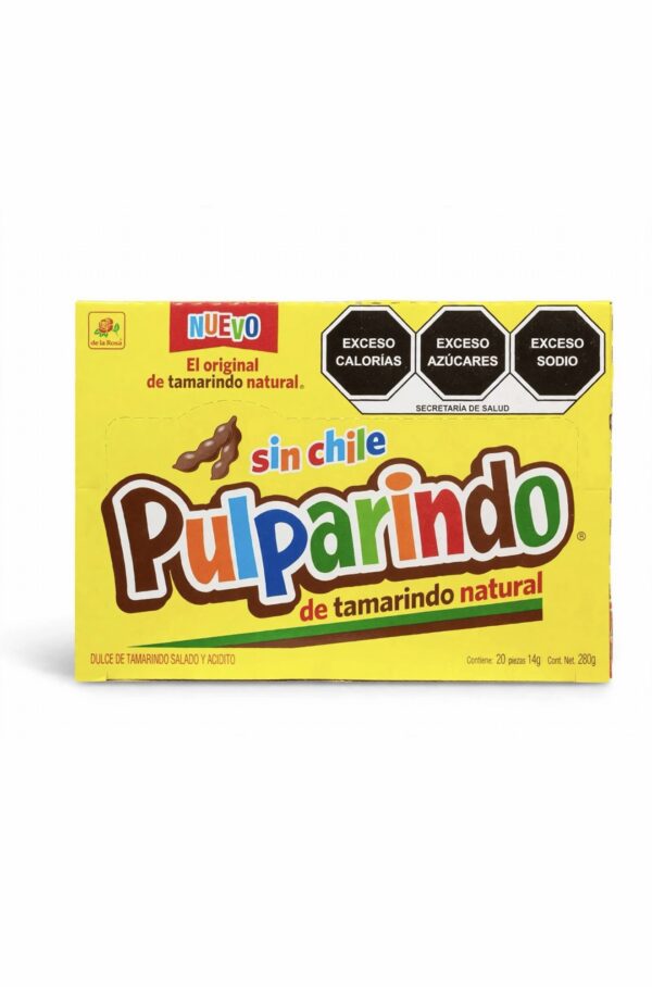 Pulparindo sin chile x20 unidades