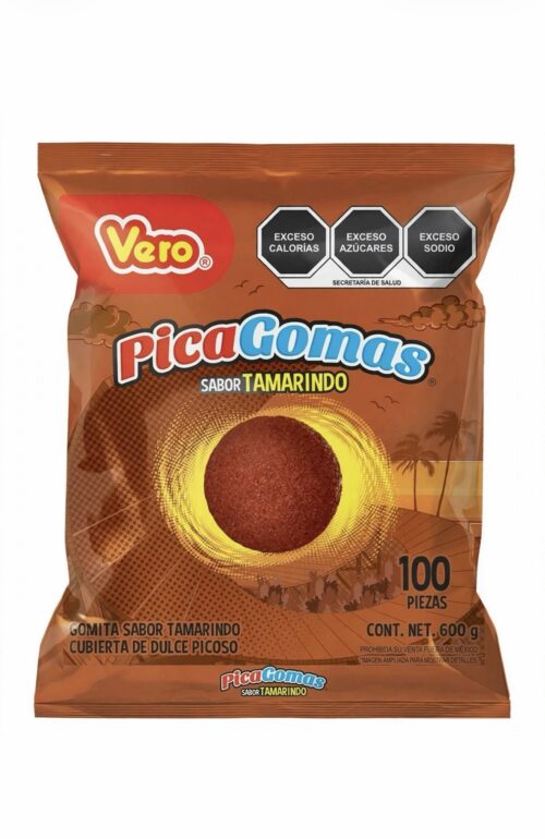 Pica gomas tamarindo x100 unidades