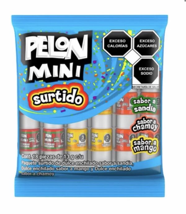 Pelón mini x18 piezas