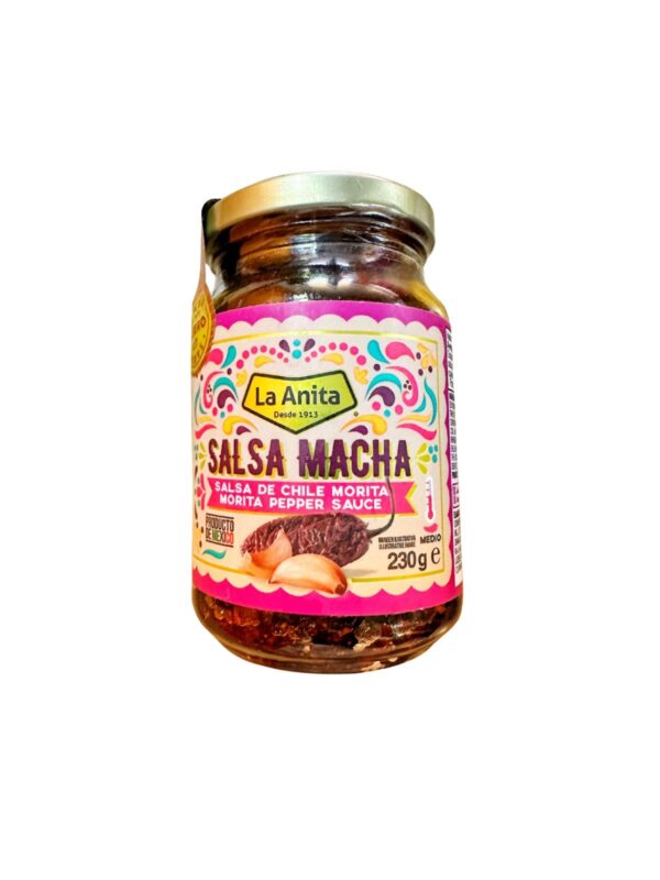 Salsa macha chile morita