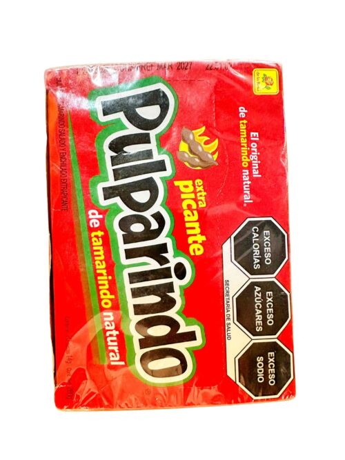 Pulparindo extra picante x 20 unidades